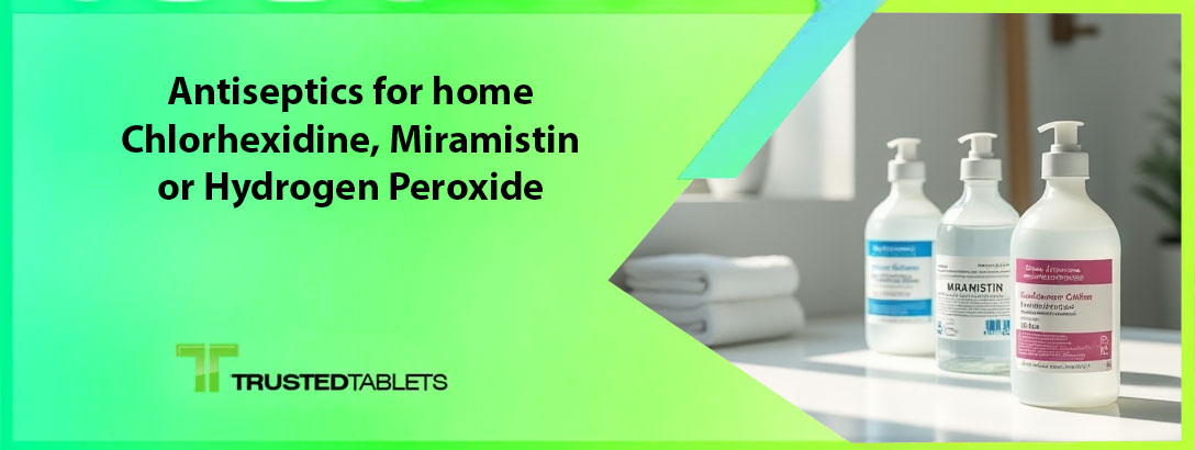 Antiseptics for Home: Chlorhexidine, Miramistin, or Hydrogen Peroxide