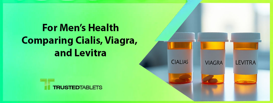 For Men’s Health: Comparing Cialis, Viagra, and Levitra