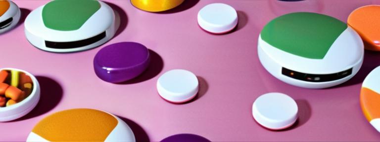 Circular arrangement of skincare products and topical medications for psoriasis treatment